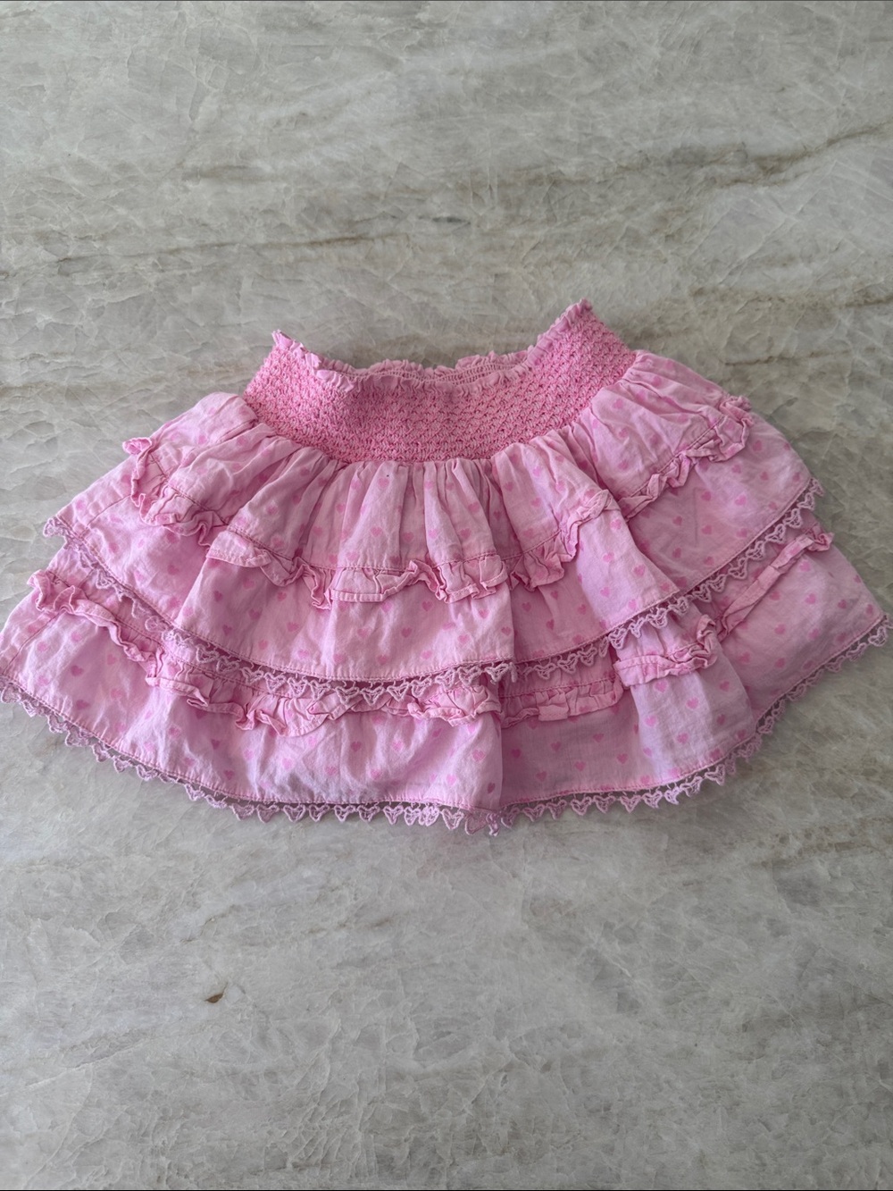 Love shack Fancy x American Girl  Ruffle Tiered Skirt